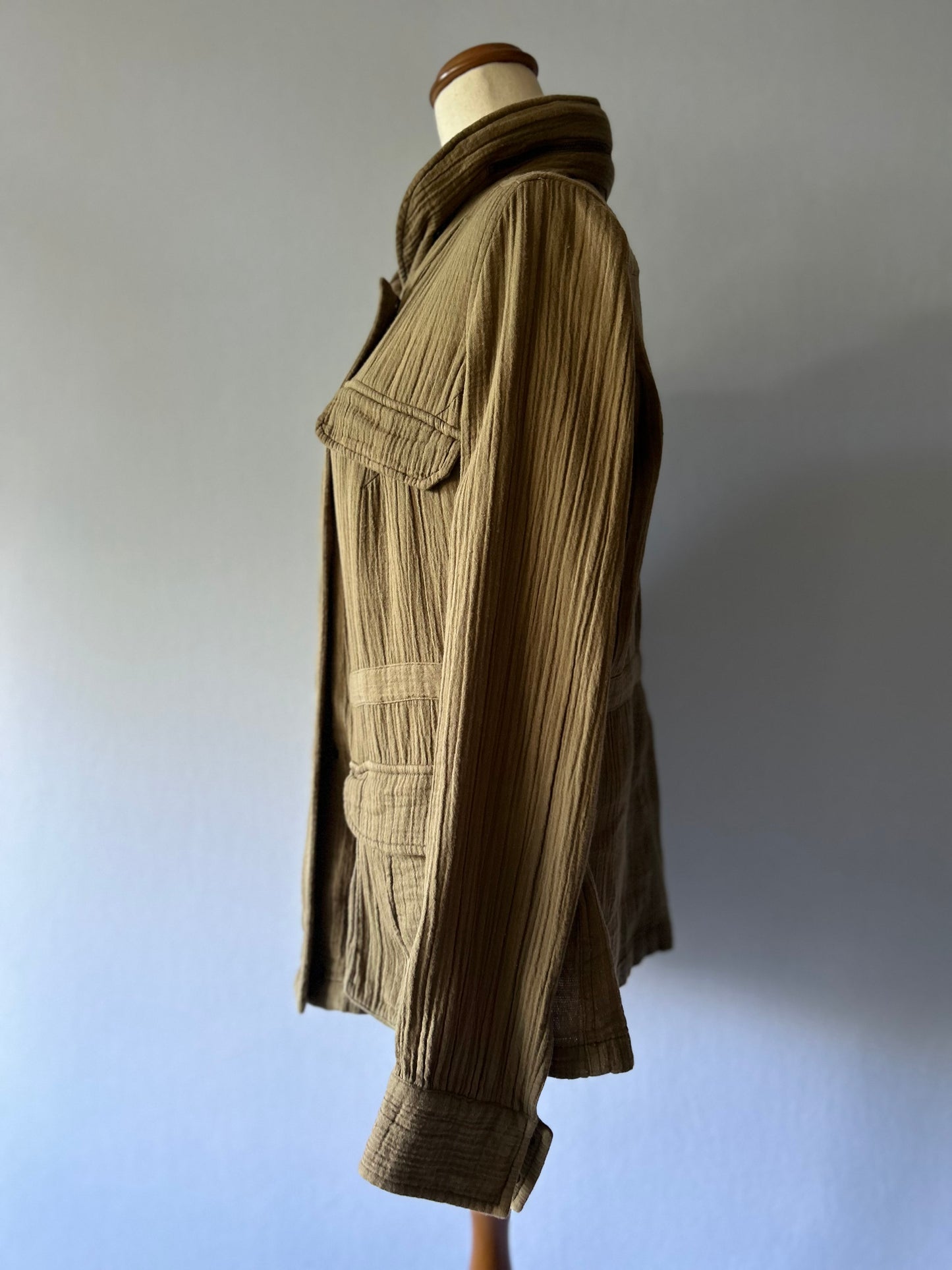 Witchery "Willow" Hooded Utility Jacket – Size 12